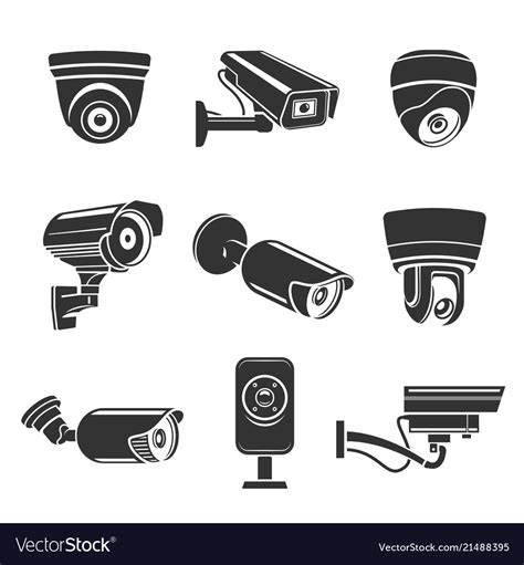 security camera vector|Outdoor Camera .
